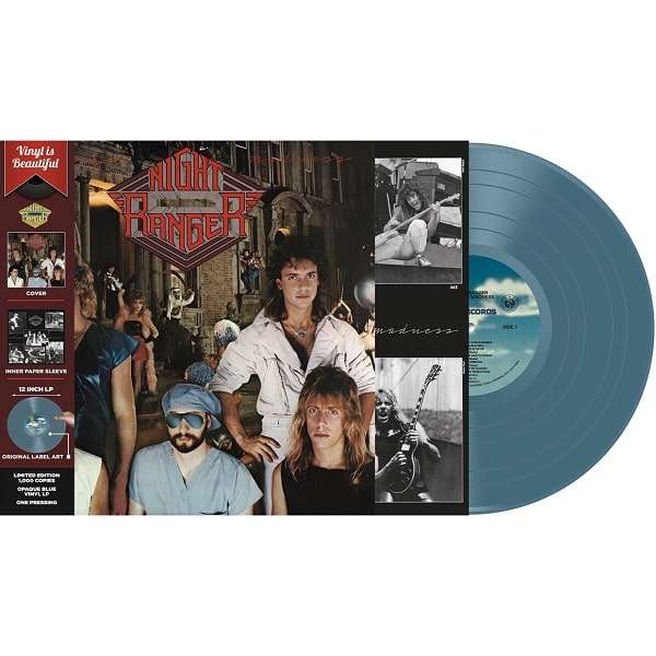 Midnight Madness (Limited Edition) (Blue Vinyl) - Night Ranger - LP