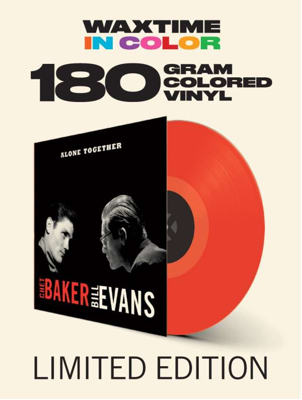 Alone Together (180g) (Limited-Edition) (Red Vinyl) (+1 Bonustrack) - Chet Baker & Bill Evans - LP