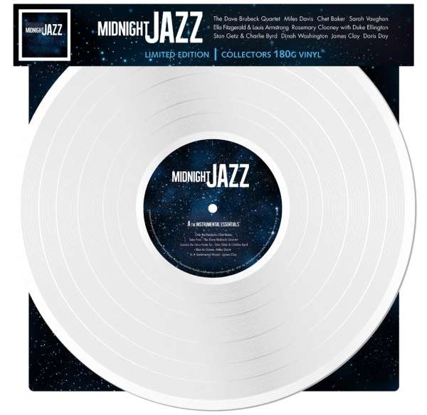 Midnight Jazz (180g) (Limited Edition) (White Vinyl) - Various Artists - LP