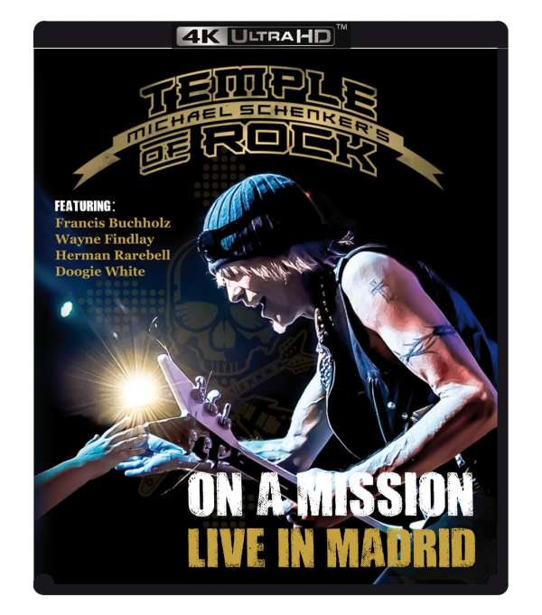 On A Mission - Live In Madrid (Ultra HD Blu-ray) - Michael Schenker - UHD