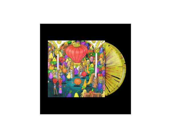 Jackpot Juicer (Limited Indie Edition) (Yellow W/ Red & Black Splatter Vinyl) - Dance Gavin Dance - LP