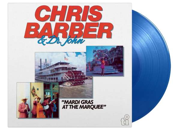Mardi Gras At The Marquee (180g) (Limited Numbered Edition) (Blue Vinyl) - Chris Barber (1930-2021) - LP