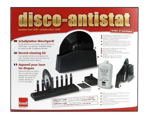 Knosti 1300001 Disco-Antistat-Schallplattenwaschmaschine