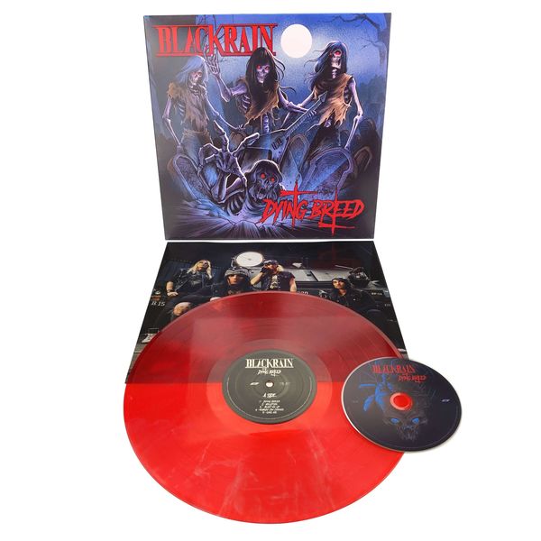 Dying Breed (180g) (Limited Edition) (Red w/ White Swirls Vinyl) - Blackrain - LP