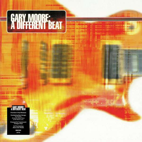 A Different Beat (Transparent Orange Vinyl) - Gary Moore - LP