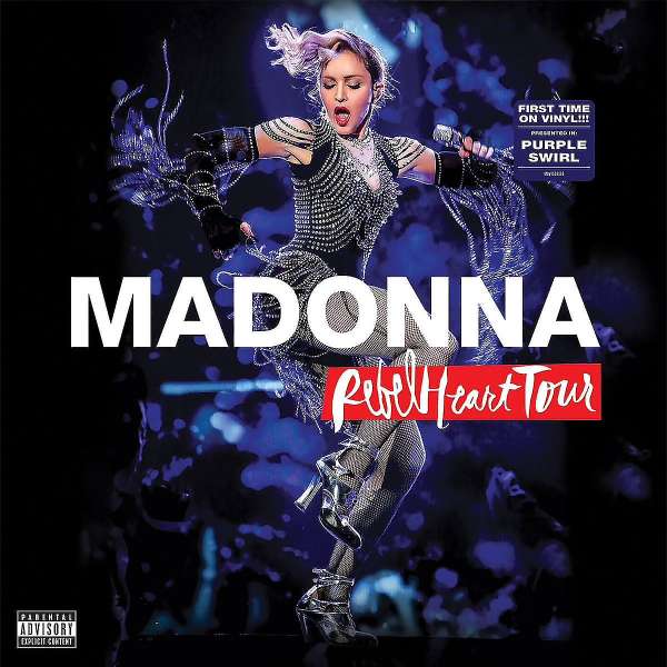 Rebel Heart Tour (Purple Swirl Vinyl) - Madonna - LP