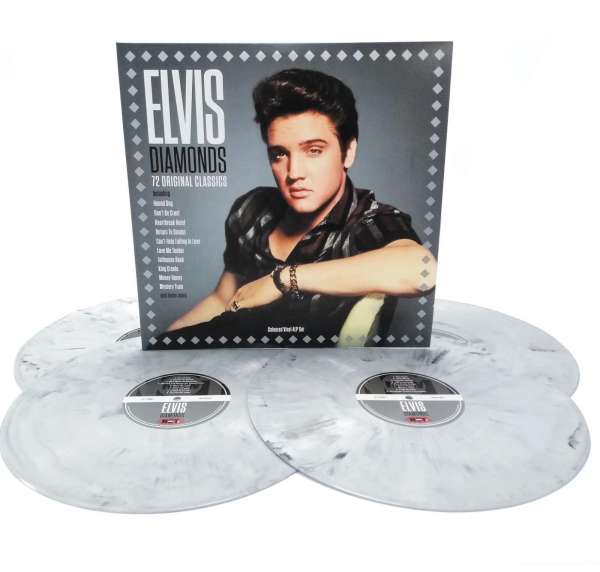 Diamonds: 72 Original Classics (Clear Transparent Vinyl) - Elvis Presley (1935-1977) - LP