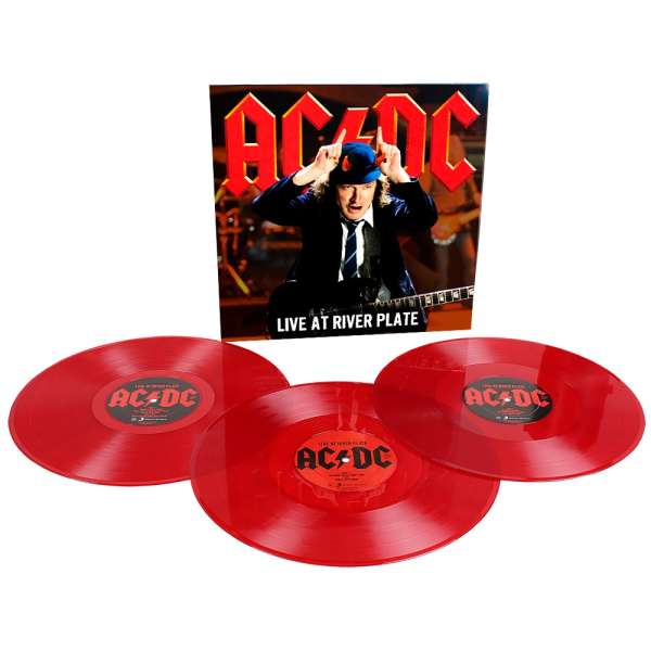 Live At River Plate 2009 (Limited Edition) (Red Vinyl) - AC/DC - LP