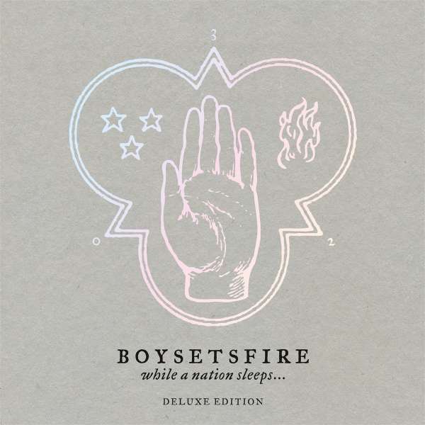 While A Nation Sleeps (Limited Numbered Deluxe Edition) (Clear Vinyl) - Boysetsfire - LP
