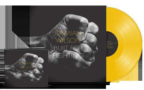Built For Fighting (Limited Edition) (Yellow Vinyl) - Damian Wilson - LP
