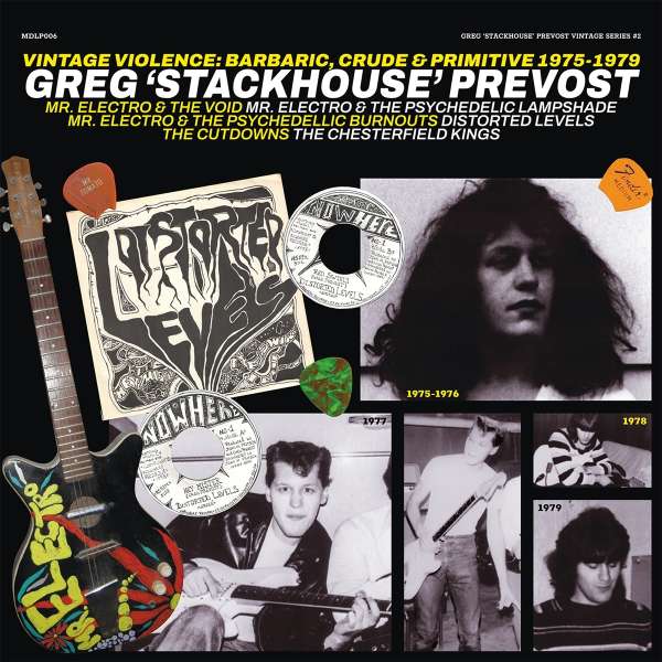 Vintage Violence: Barbaric,Crude & Primitive 1975 - 1979 - Greg Prevost - LP