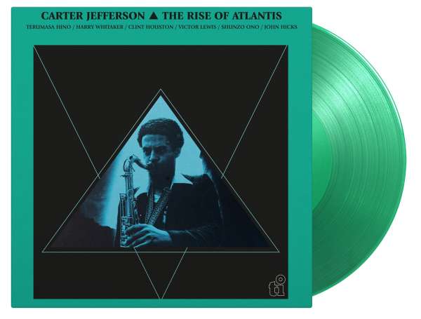 The Rise Of Atlantis (180g) (Limited Numbered Edition) (Translucent Green Vinyl) - Carter Jefferson - LP