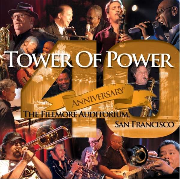 40th Anniversary (Limited Numbered Edition) (Translucent Orange Vinyl) - Tower Of Power - LP