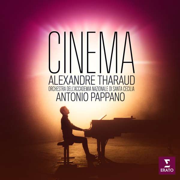 Alexandre Tharaud - Cinema (Klavier mit Orchester / 180g) - Michel Legrand (1932-2019) - LP