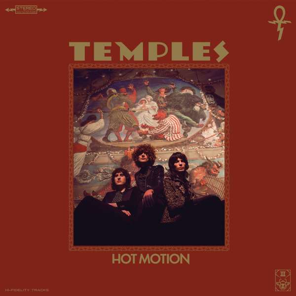 Hot Motion (Limited Edition) (Translucent Red w/ Black Marbled Vinyl) - Temples - LP