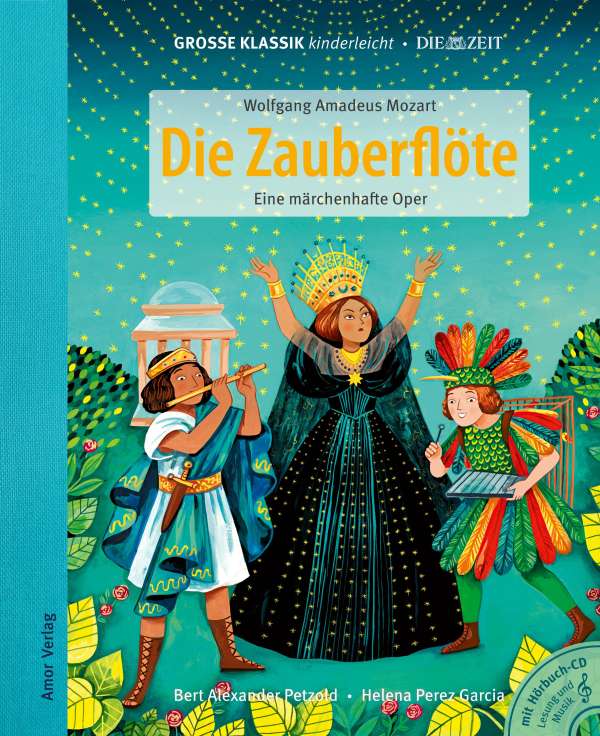 Große Klassik kinderleicht - Wolfgang Amadeus Mozart: Die Zauberflöte (Buch mit CD) - Wolfgang Amadeus Mozart - Buch