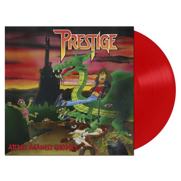 Attack Against Gnomes (Reissue) (Limited Edition) (Red Vinyl) - Prestige - LP