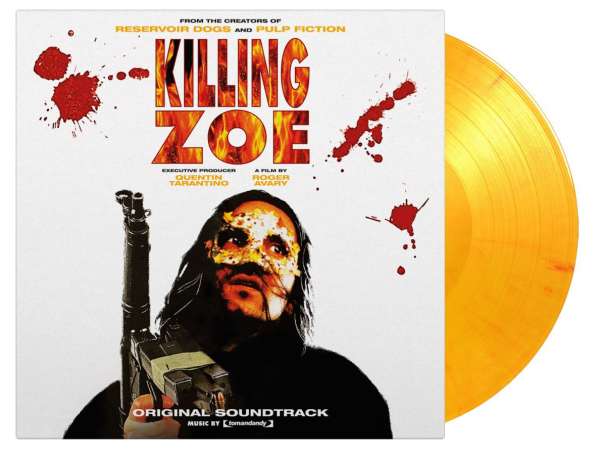 Killing Zoe (180g) (Limited Numbered Edition) (Flaming Vinyl) - OST - LP
