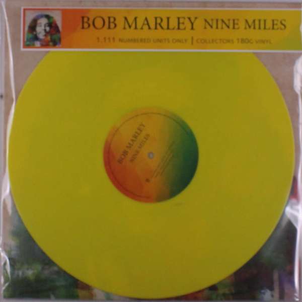 Nine Miles (180g) (Limited Numbered Edition) (Yellow Vinyl) - Bob Marley - LP