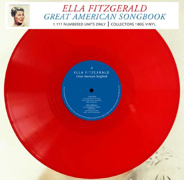 Great American Songbook (180g) (Limited Numbered Edition) (Red Vinyl) - Ella Fitzgerald (1917-1996) - LP