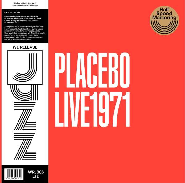 Live 1971 (180g) (Limited-Edition) (HalfSpeed Mastering) - Placebo (Belgien) - LP