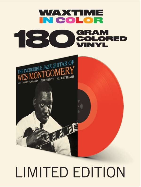 The Incredible Jazz Guitar Of Wes (180g) (Limited-Edition) (Red Vinyl) - Wes Montgomery (1925-1968) - LP