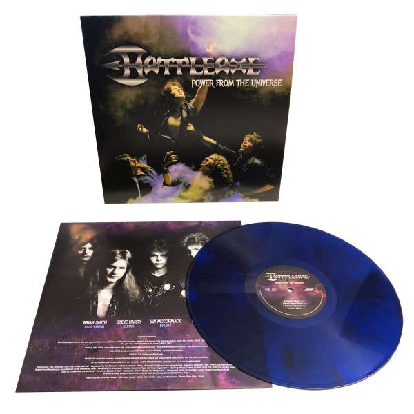 Power From The Universe (Limited Edition) (Blue W/ Black Swirls Vinyl) - Battleaxe - LP