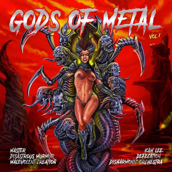 Gods Of Metal Vol.1 (Translucent Red Vinyl) -  - LP