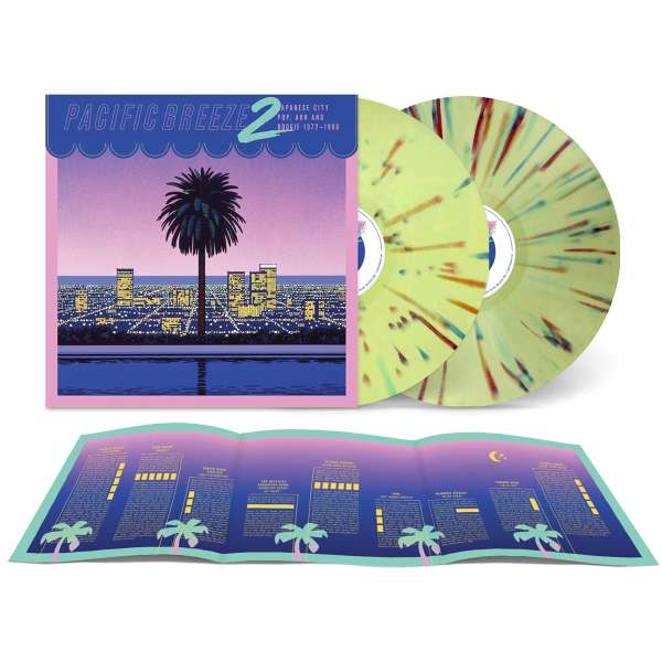 Pacific Breeze 2: Japanese City Pop, AOR & Boogie 1972-1986 (Sunny Seaside Splatter Vinyl) - Various Artists - LP