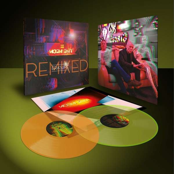 The Neon Remixed (Limited Edition) (LP1: Transparent Amber Vinyl/LP 2: Yellow Glow Vinyl) - Erasure - LP