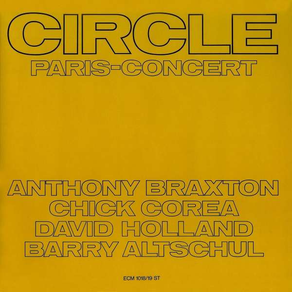 Paris Concert (180g) - Circle (Anthony Braxton, Chick Corea David Holland & Barry Altschul) - LP
