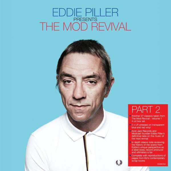 Eddie Piller Presents The Mod Revival Part 2 (180g) (Blue & Red Vinyl) - Various Artists - LP