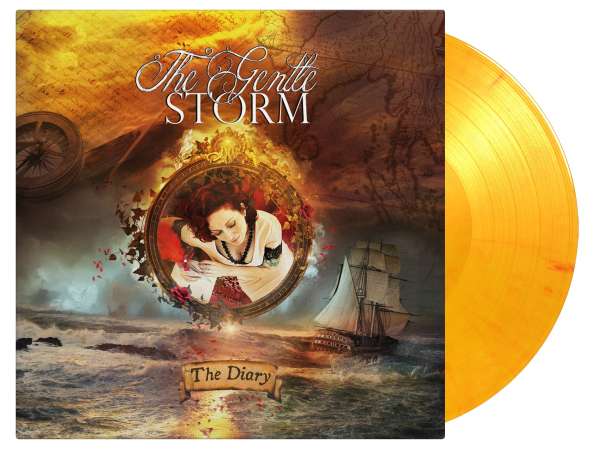 The Diary (180g) (Limited Numbered Edition) (Flaming Vinyl) - The Gentle Storm - LP