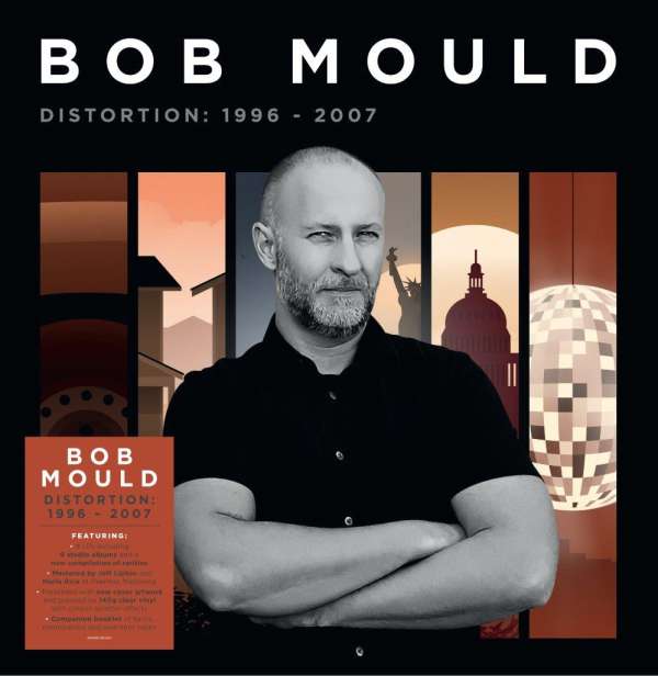 Distortion: 1996 - 2007 (Limited Edition) (Clear Vinyl W/ Splatter Effects) - Bob Mould - LP