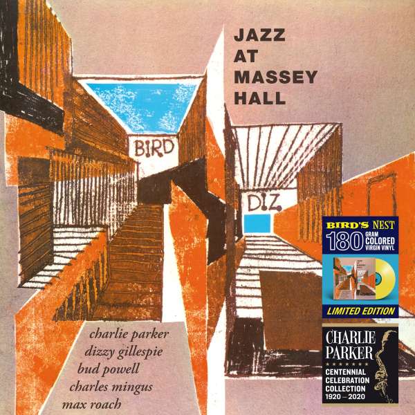 Jazz At Massey Hall (180g) (Limited Edition) (Yellow Vinyl) - Charlie Parker (1920-1955) - LP