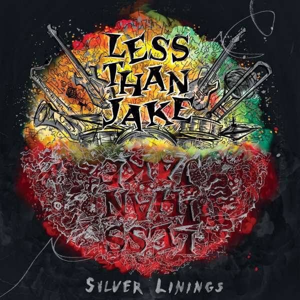 Silver Linings (Limited Edition) (Black/White Splatter Vinyl) - Less Than Jake - LP