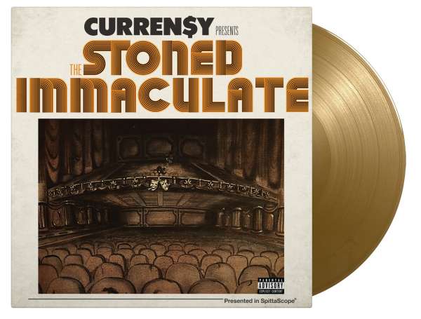 The Stoned Immaculate (180g) (Limited Numbered Edition) (Gold Vinyl) - Curren$y - LP