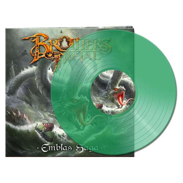 Emblas Saga (Clear Green Vinyl) - Brothers Of Metal - LP