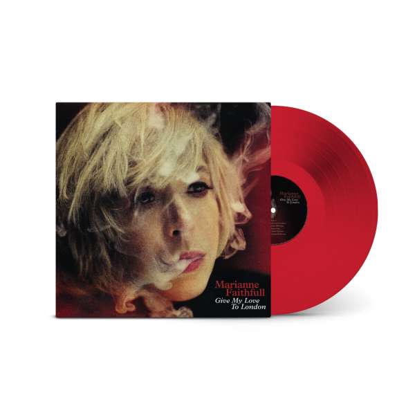 Give My Love To London (180g) (Limited Edition) (Red Vinyl) - Marianne Faithfull - LP