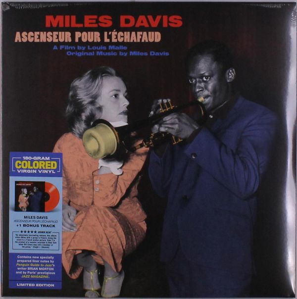 Ascenseur Pour L'Echafaud (180g) (Limited Edition) (Red Vinyl) +1 Bonus Track - Miles Davis (1926-1991) - LP