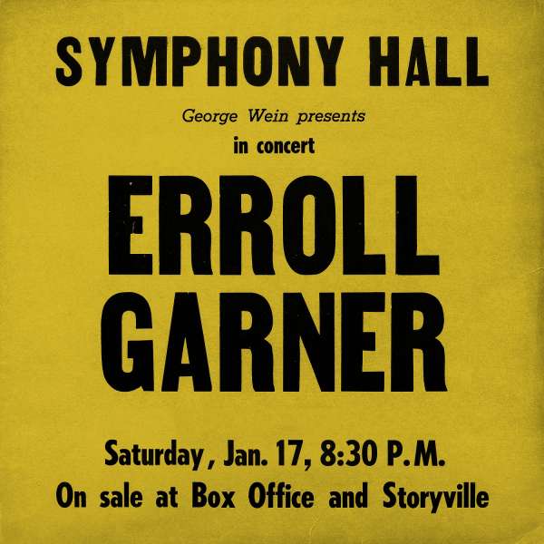 Symphony Hall Concert (180g) - Erroll Garner (1921-1977) - LP