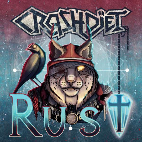 Rust (180g) (Limited Edition) (Clear Blue Vinyl) - Crashdïet - LP