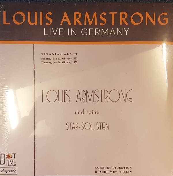 Live In Germany 1952 (Limited Numbered Edition) - Louis Armstrong (1901-1971) - LP