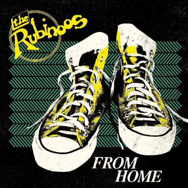From Home (Limited Edition) (Black & Yellow Splatter Vinyl) - The Rubinoos - LP