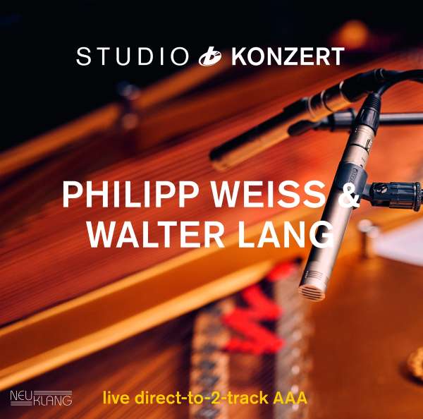 Studio Konzert (180g) (Limited Numbered Edition) - Philipp Weiss & Walter Lang - LP