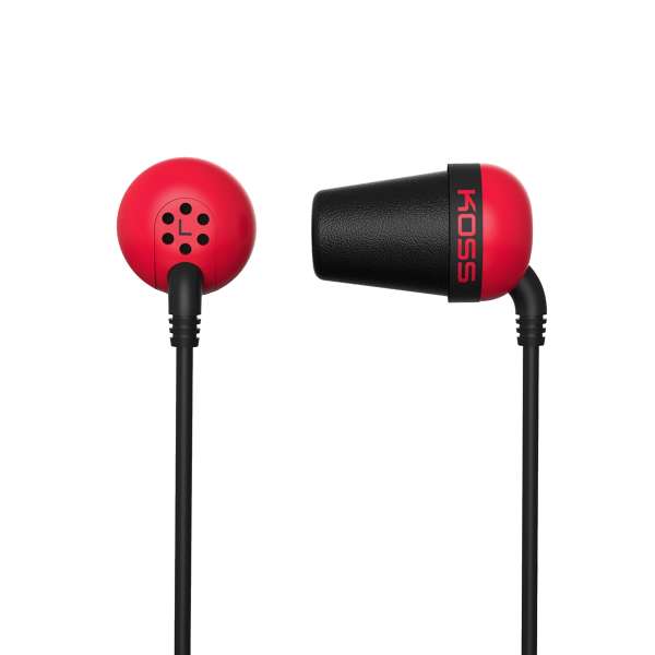 Koss Plug R-Earbud Noise Isolatings (Red) - Koss Kopfhörer - Diverse