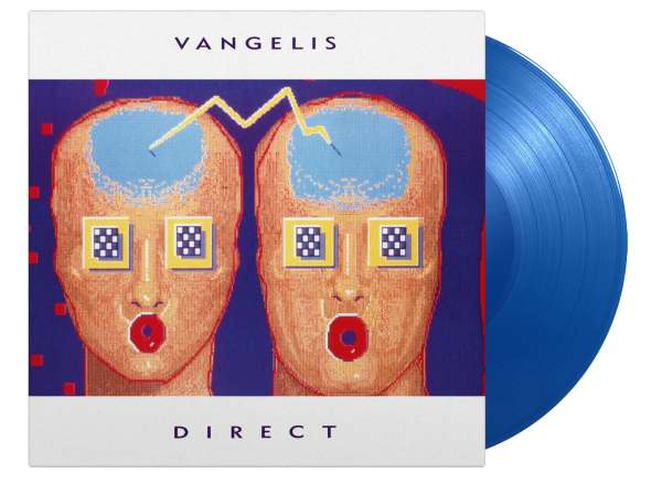 Direct (35th Anniversary) (180g) (Limited Numbered Edition) (Translucent Blue Vinyl) - Vangelis (1943-2022) - LP