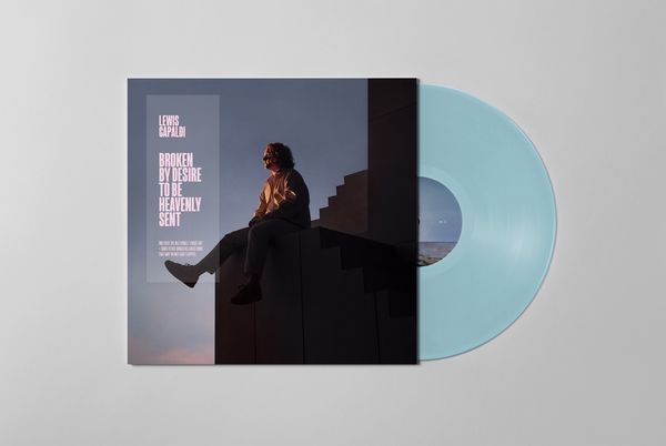 Broken By Desire To Be Heavenly Sent (180g) (Limited Edition) (Heavenly Blue Vinyl) (in Deutschland & Österreich exklusiv für jpc!) - Lewis Capaldi - LP
