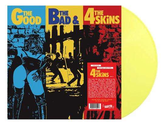The Good, The Bad & The 4 Skin (Limited Edition) (Yellow Vinyl) - The 4 Skins - LP
