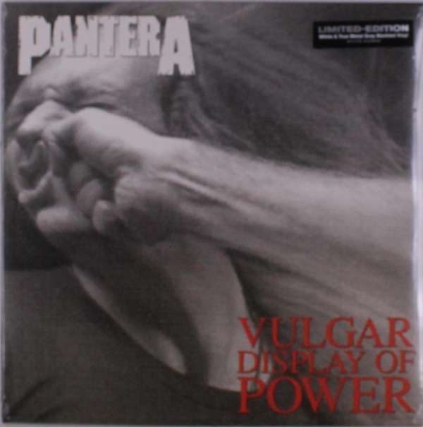 Vulgar Display Of Power (Limited Edition) (White & True Metal Gray Marbled Vinyl) - Pantera - LP